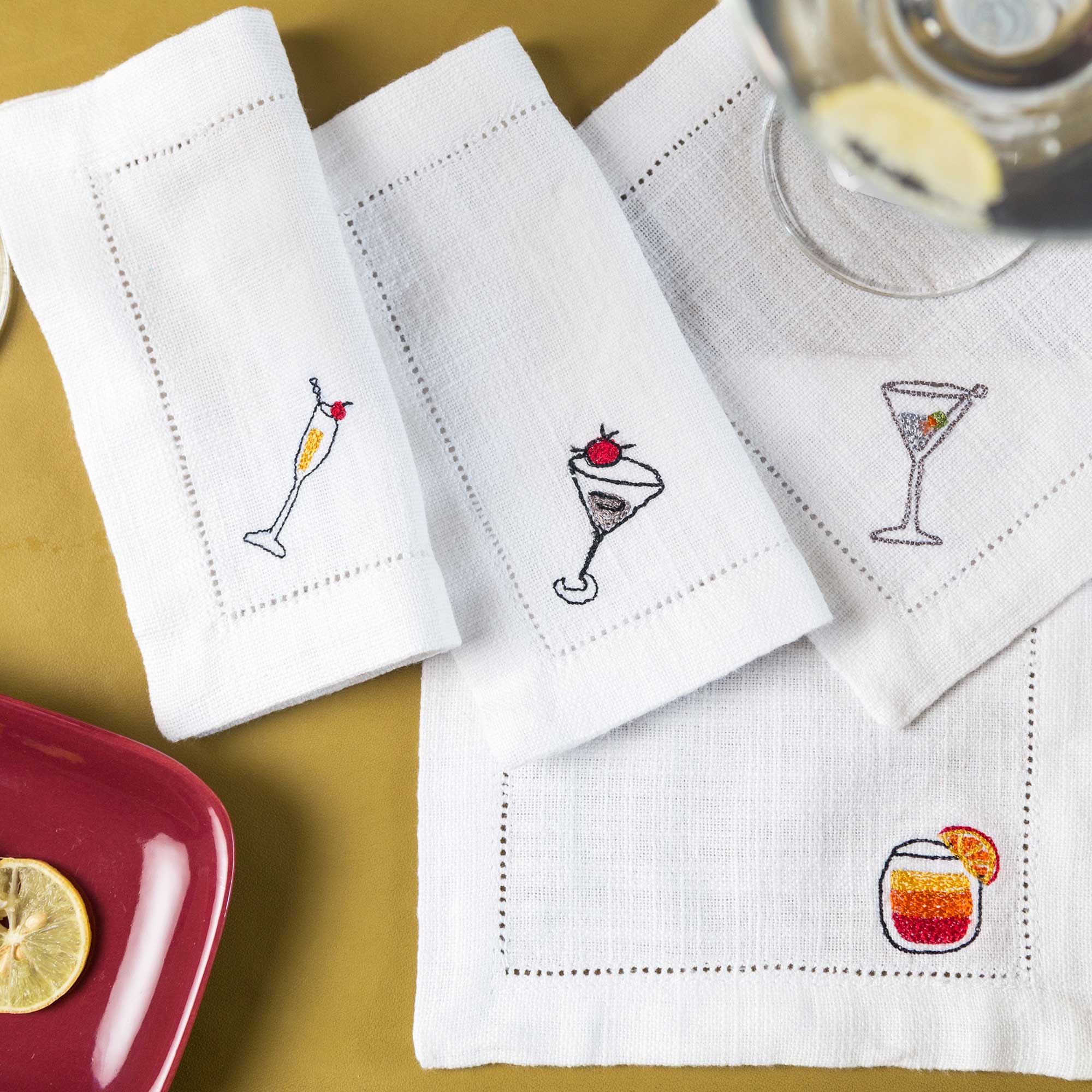 Mixologist Cocktail Napkins (Set of 6)