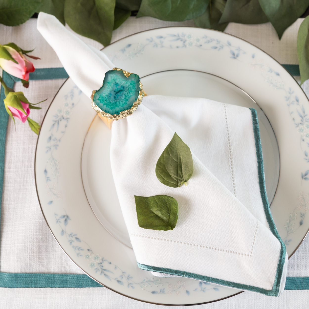 Classic Dinner Napkin, Teal (Set of 6)