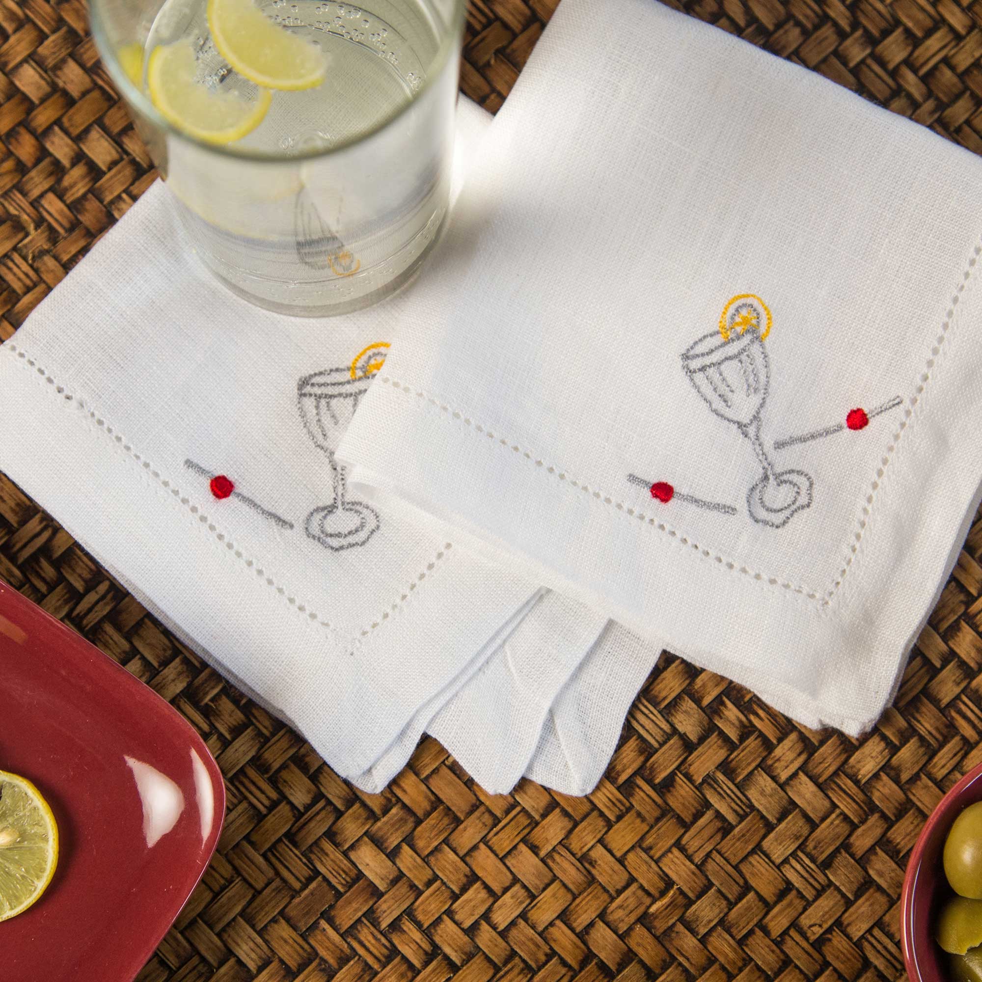 Drink it Up Cocktail Napkin (Set of 6)