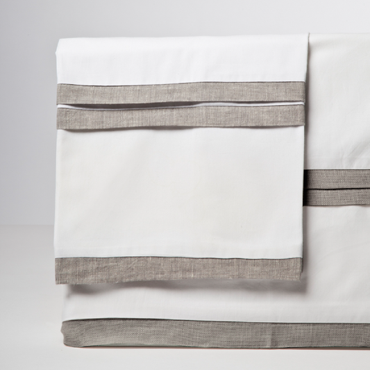 Debra Sheet Set, Dull Grey